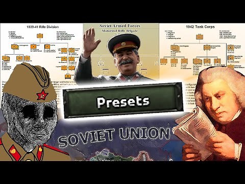 Soviet Historical Presets & Divisions ONLY In HOI4