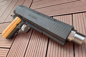 Meet the WristWrecker 5000: A .50 BMG 1911 Pistol Build