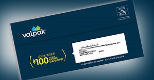 Free money! There might be a $100 check in that Valpak envelope