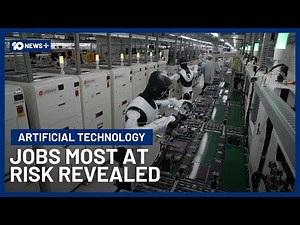 The Jobs Most at Risk As AI Reshapes The Workforce | 10News+