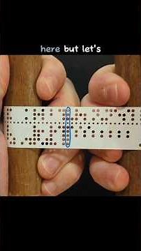 Punched Tape Computer Code