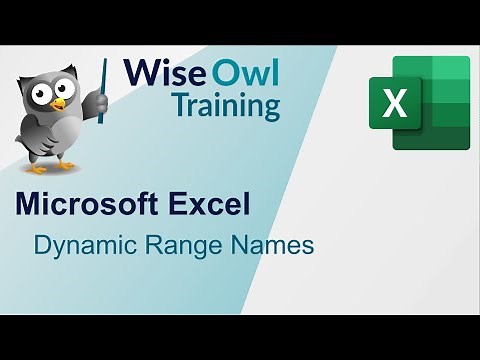 Excel - Dynamic Range Names