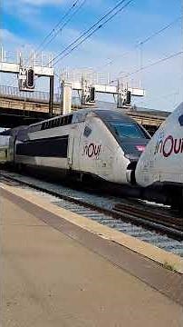 Superbe Tgv 🚅 inoui arrivant à la gare de Lille Flandres. #trainspotting #train #tgv #lille