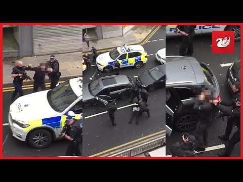 The moment armed police swooped to arrest one of Liverpool’s most notorious criminals