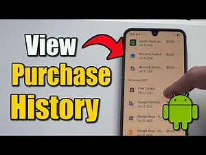 How to View your Purchase History on your Android Phone (Google Play Store)