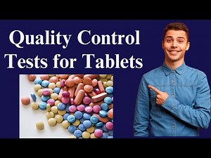 Full Details of Quality Control Tests for Tablets #qualitycontrol #qualitylab #pharma