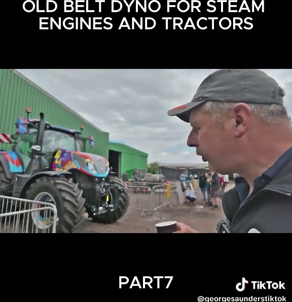 OLD BELT DYNO FOR STEAM ENGINES AND TRACTORS7