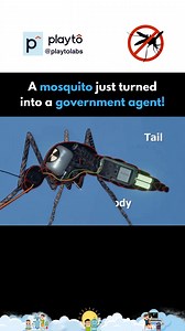 They look like mosquitos… but they’re actually spy drones. 🦟👁️ #futuretech #InnovationInAction #spydrones #cybersecurity #MilitaryTechnology #AIRevolution #surveillance #technews #PrivacyMatters | Playto Labs
