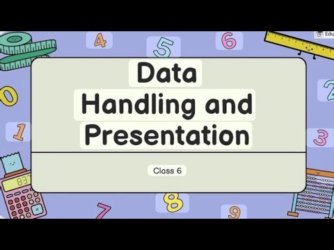 Data Handling and Presentation 📉 | Strong Foundations for Data Analysis (Part 1)