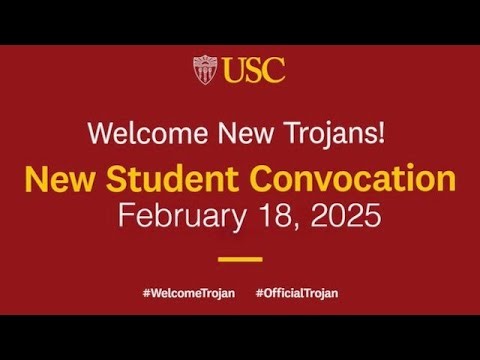 USC Spring New Student Convocation 2025