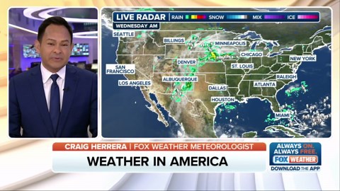 Weather in America: June 25, 2025