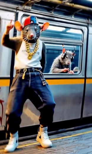 The REAL Rat Dance Song! 🐀🔥 | Rat Dance Meme Goes TOO HARD! 😂🎶#shortvideo #ratdance