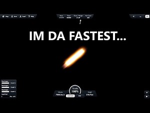 Building FASTEST Rocket Possible in SFS....