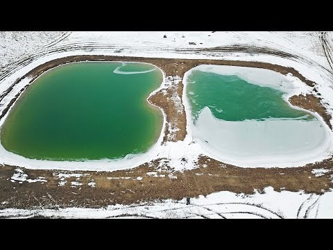 The Ponds Are Frozen!