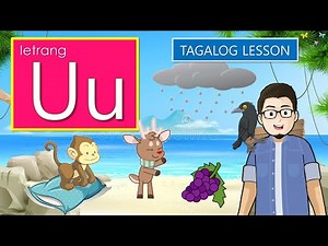 LETRANG U || MGA SALITANG NAGSISIMULA SA TUNOG Uu U || TITIK Uu U ALPABETONG PILIPINO
