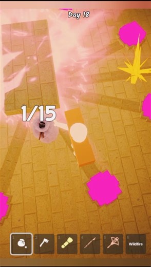 I was collecting corpses to throw into the furnace.A deer came along so I threw it into the furnace