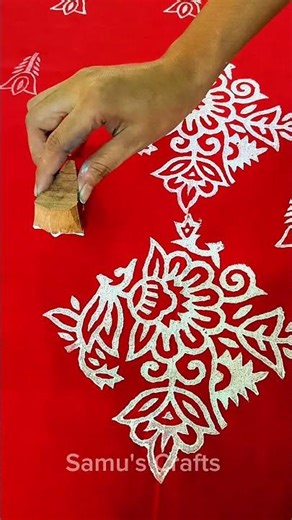 back side #shorts #art #viral #trending #youtubeshorts #fashion #shortsfeed #blockprint #diy #craft