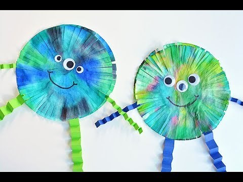 How to Make Coffee Filter Monsters