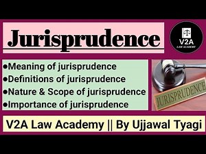 Introduction of Jurisprudence |Definition, nature, scope & Importance of Jurisprudence |LLB 1st sem