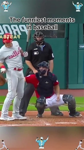 MLB | The funniest moments in baseball 🤣 #MLB | Baseball Funny Moments