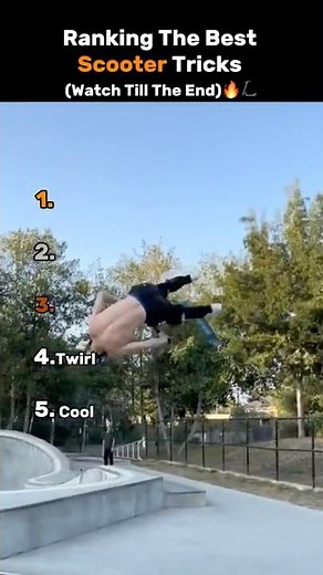Ranking The Best Scooter Tricks 🔥