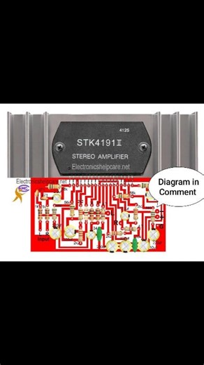 Amplifier circuit using stk4191 diagram #diyamplifier #sound #music #tensistor #electronics #STK #speaker #technology #diyprojects #stereo #diagram #PCB #BMW #amplifier | Electrical and electronics engineering-EEE | Facebook