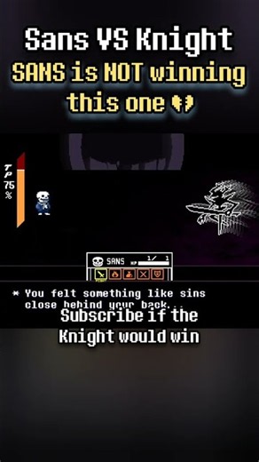 Sans you are COOKED