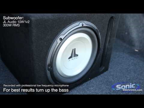 JL Audio W1 Subwoofer Demo | 10W1V2 Bass Test