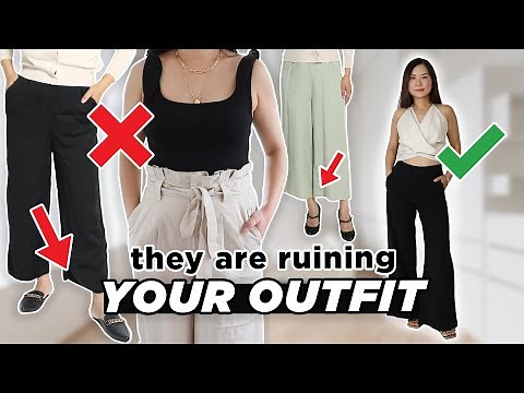 8 Common Mistakes with Wide Leg Pants and How to Fix them