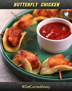 181K views · 2.5K reactions | Looking for an appetizer recipe? We got you covered. This appetizer will surely win the hearts of your loved ones. Learn making perfect 'Butterfly Chicken' today! | Get Curried | Facebook