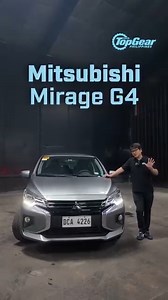 The Mirage G4 remains one of the most dependable, versatile, and fuel-efficient starter cars on the local market. Here are five things we like about this updated subcompact sedan. #topgearph #MitsubishiMirageG4 #carreview | Top Gear Philippines