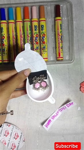 Last minute diy VALENTINE'S DAY card😨😱#youtubeshorts #fyp #shortsfeed #viralshorts