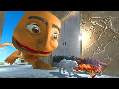Run or Be Caught by Tung Tung Tung Tapes | Tunnel Monster Chase | Animal Revolt Battle Simulator