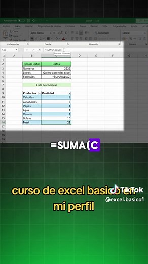 Guía Básica de la Barra de Fórmulas en Excel