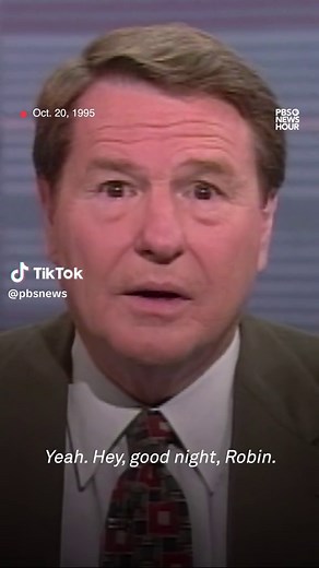Robert MacNeil, a driving force behind the show that would become the NewsHour on PBS, died Friday at the age of 93. Along with Jim Lehrer, MacNeil's Emmy-winning series of special reports on the 1973 gavel-to-gavel primetime coverage of the Senate Watergate hearings was also the turning point for the future of daily news on @pbs, leading to the creation of The Robert MacNeil Report, before it was renamed The MacNeil/Lehrer Report, The MacNeil/Lehrer NewsHour, and other subsequent iterations, al