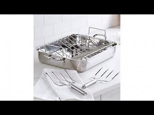 Perfect Roasting 5piece Stainless Roaster Set