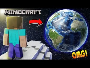 TRAVELING BACK TO EARTH in Minecraft