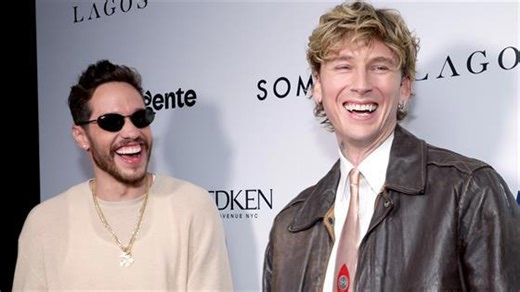 What Machine Gun Kelly and daughter Saga have in common, according to Pete Davidson