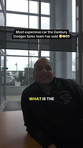Ever wonder what the most expensive car sold at Danbury Dodge was? 👀 #dodge #jeep #carsales #dealership | Danbury Chrysler Jeep Dodge Ram Fiat