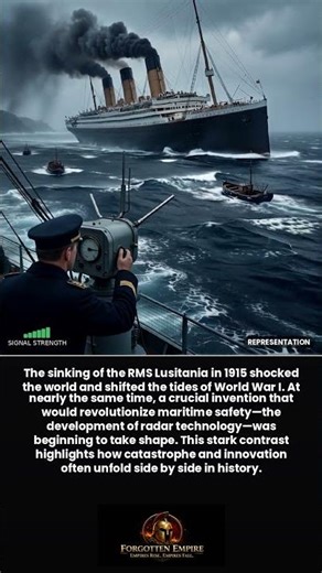 When the Lusitania Sank and Radar Was Born