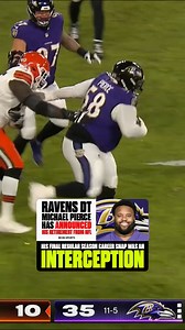 Michael Pierce went out in style! | NFL on CBS