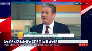 'Once he gets put under pressure, he starts to look slightly bewildered' Body language expert Judi James unpicks Keir Starmer's multitude of public explanations of 'beergate.' 🖥 GB News on YouTube https://bit.ly/3vAYaw0 | GB News