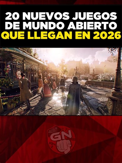 20 NUEVOS JUEGOS de MUNDO ABIERTO que IMPACTARAN en 2026 #ps5games #Videojuegos #GNGames #playstation #Gaming2026
