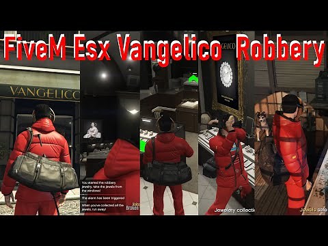 Gta V FiveM Esx Vangelico Robbery