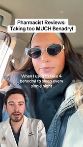 9.6K views · 2.7K reactions | DO NOT TAKE TOO MUCH BENADRYL! Benadryl is a medication that honestly shouldn’t even be used on a daily basis let alone taking more than you should. Usual dosage for sleep in adults in 25-50mg (be sure to check with your provider or pharmacist for dosing). | MillennialRx | Facebook