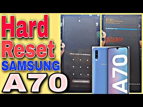 Hard Reset A70, Formatear Samsung Galaxy A70
