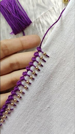 #embroidery #diynstitch #handembroidery #loopstitch #beginnersstitch #freeembroiderypattern