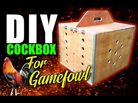 Cockbox for Gamefowl | How to make Cockbox for gamefowl | Paano gumawa?