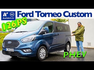 2020 Ford Tourneo Custom Titanium 320 L1 PHEV - Buyer's guide, test in German, review, driving re...