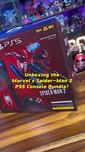 Time to unbox the all-new Marvel's Spider-Man 2 Limited Edition PS5 Console Bundle! Now we just have to wait for the game's release on 20th October. #PS5 #PlayStation5 #PlayStation #SpiderMan #SpiderMan2 #Marvel | Geek Culture